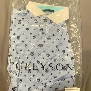 Greyson Mens Golf Shirt M